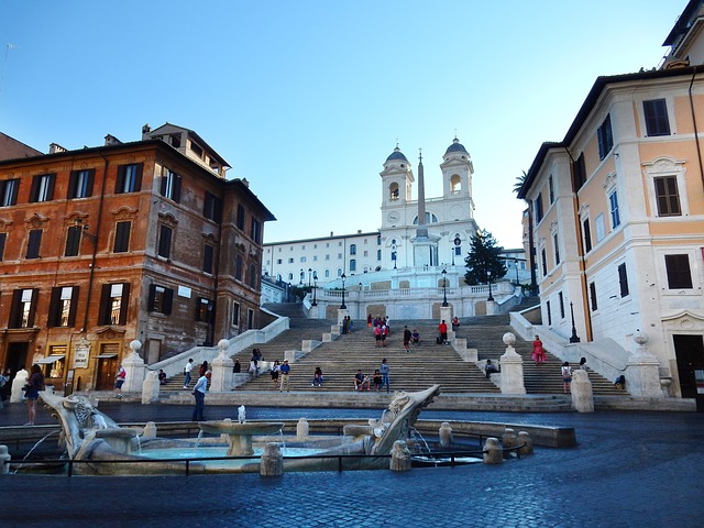 Spanish Steps In Italy