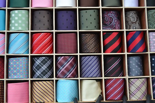 rolled ties